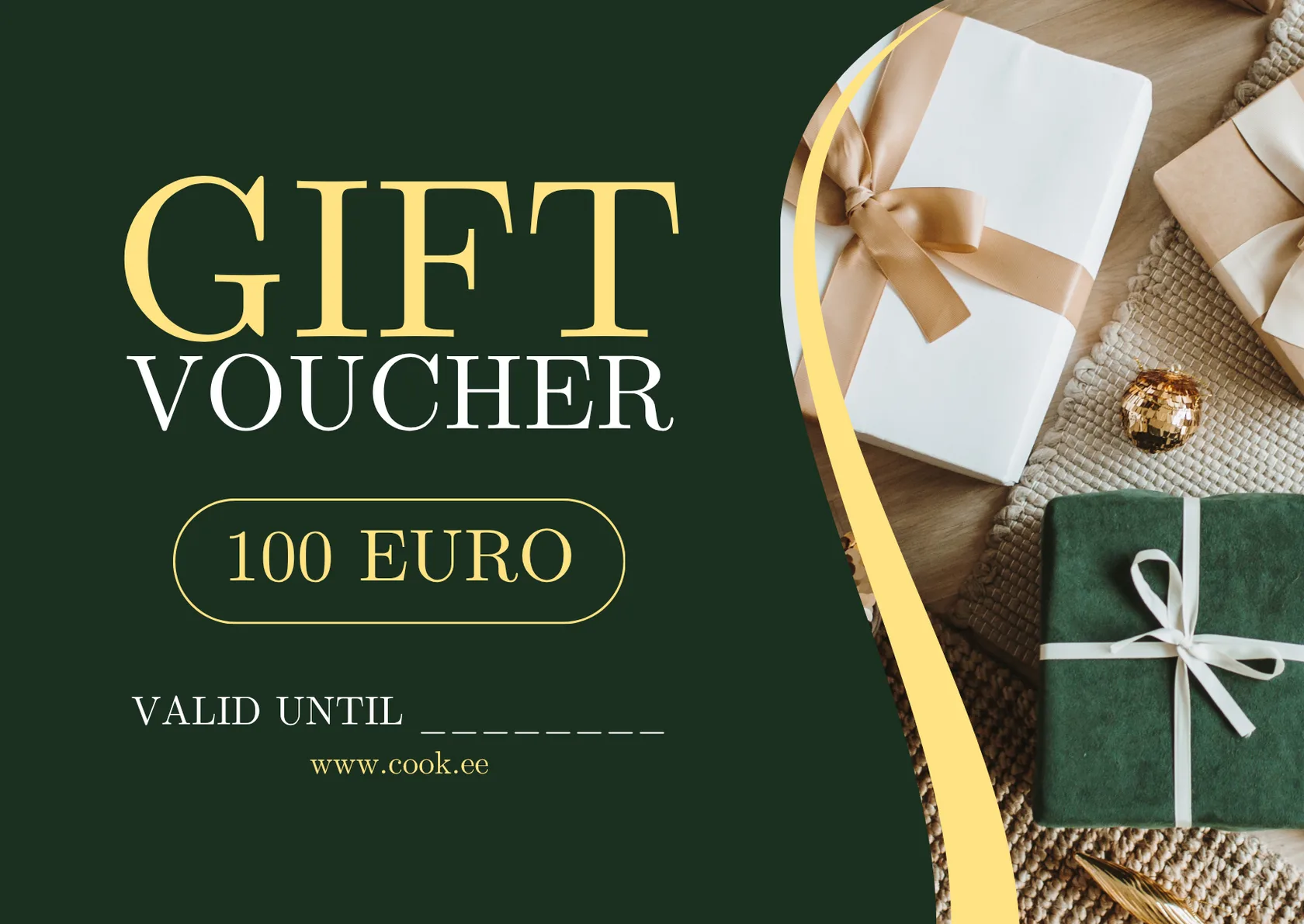 Подарочная карта 100 EUR